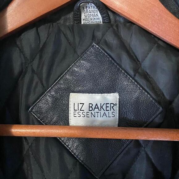 Vintage liz baker black leather - Picture 4 of 6